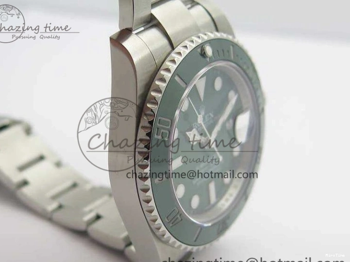 MiroTime 0110 MultiPurpose Submariner 116610 LV Green Ceramic GMF 1:1 Best Edition 904L SS Case And Bracelet SA 3513